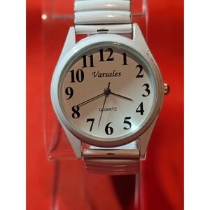 Versales Watch White Quartz Vintage Women's